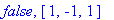 false, vector([1, -1, 1])